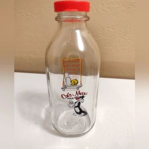 Sylvester and Tweety Milk Bottle